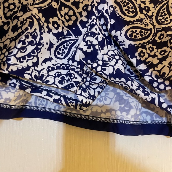 Swim 365 Navy and White 2 piece Tankini Set with Molded Soft Cups Size 22 - Picture 8 of 11